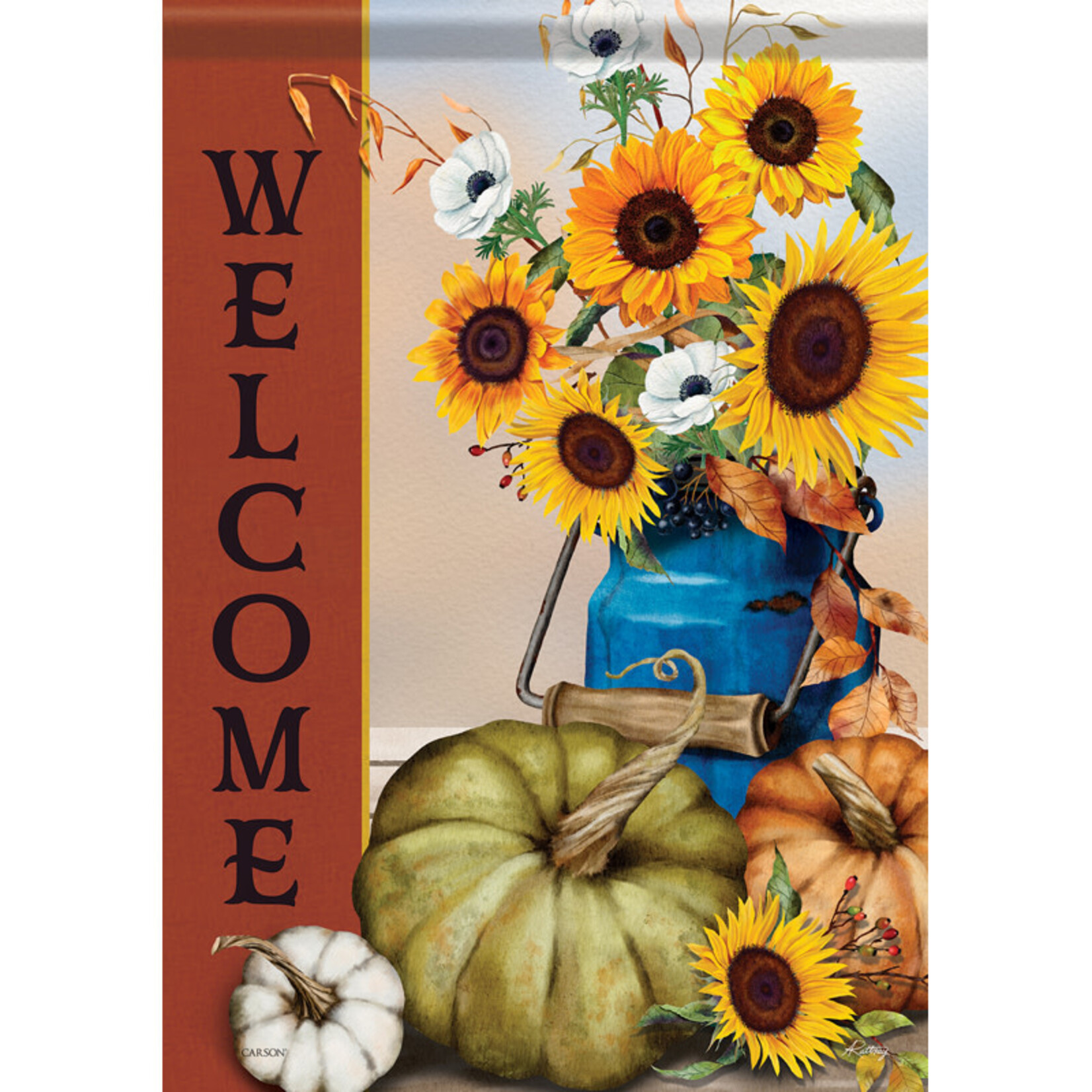 Carson Sunflower Bouquet Garden Flag