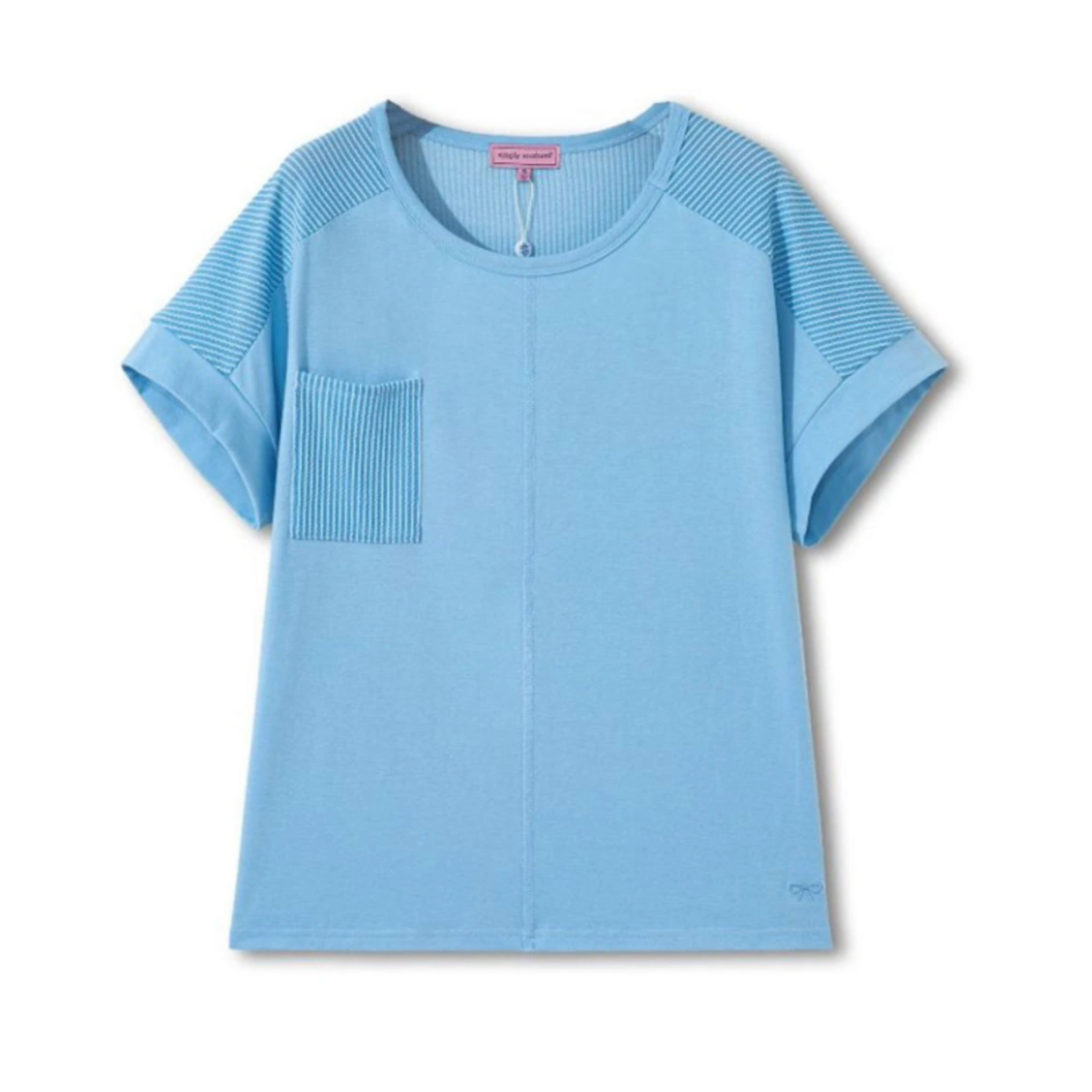 Simply Southern Simply Southern Short Sleeve Favorite Tee Blue