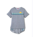 Simply Southern Simply Southern Sunset Lover Set Heather Grey