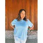 Simply Southern Simply Southern Short Sleeve Favorite Tee Blue