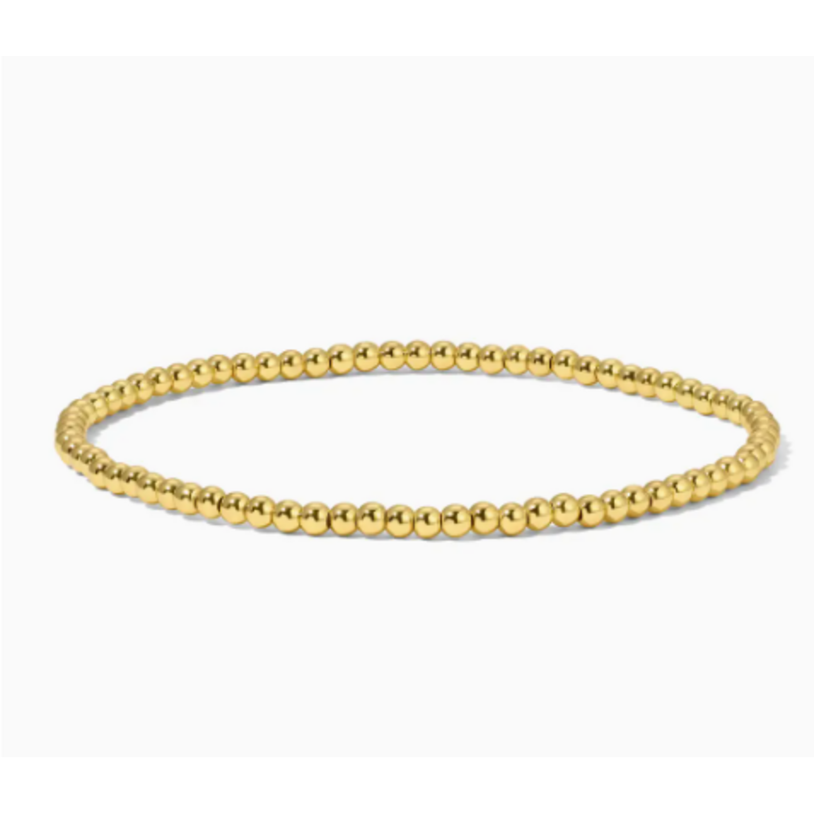 My Fun Colors My Fun Colors Fashion Fortunes 2.5mm Gold Round Beaded Bracelet Mini