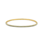 My Fun Colors My Fun Colors Petite Crystal Tennis Bracelet Green Opal/Gold