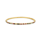 My Fun Colors My Fun Colors Petite Crystal Tennis Bracelet Rose Mix/Gold