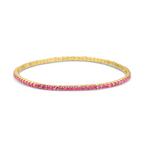 My Fun Colors My Fun Colors Petite Crystal Tennis Bracelet Air Rose/Gold