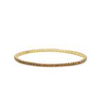 My Fun Colors My Fun Colors Petite Crystal Tennis Bracelet Champagne/Gold