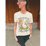 Rebel Rose Rebel Rose Sorry I'm Late I Was Dilly Dallying Graphic Tee Cream