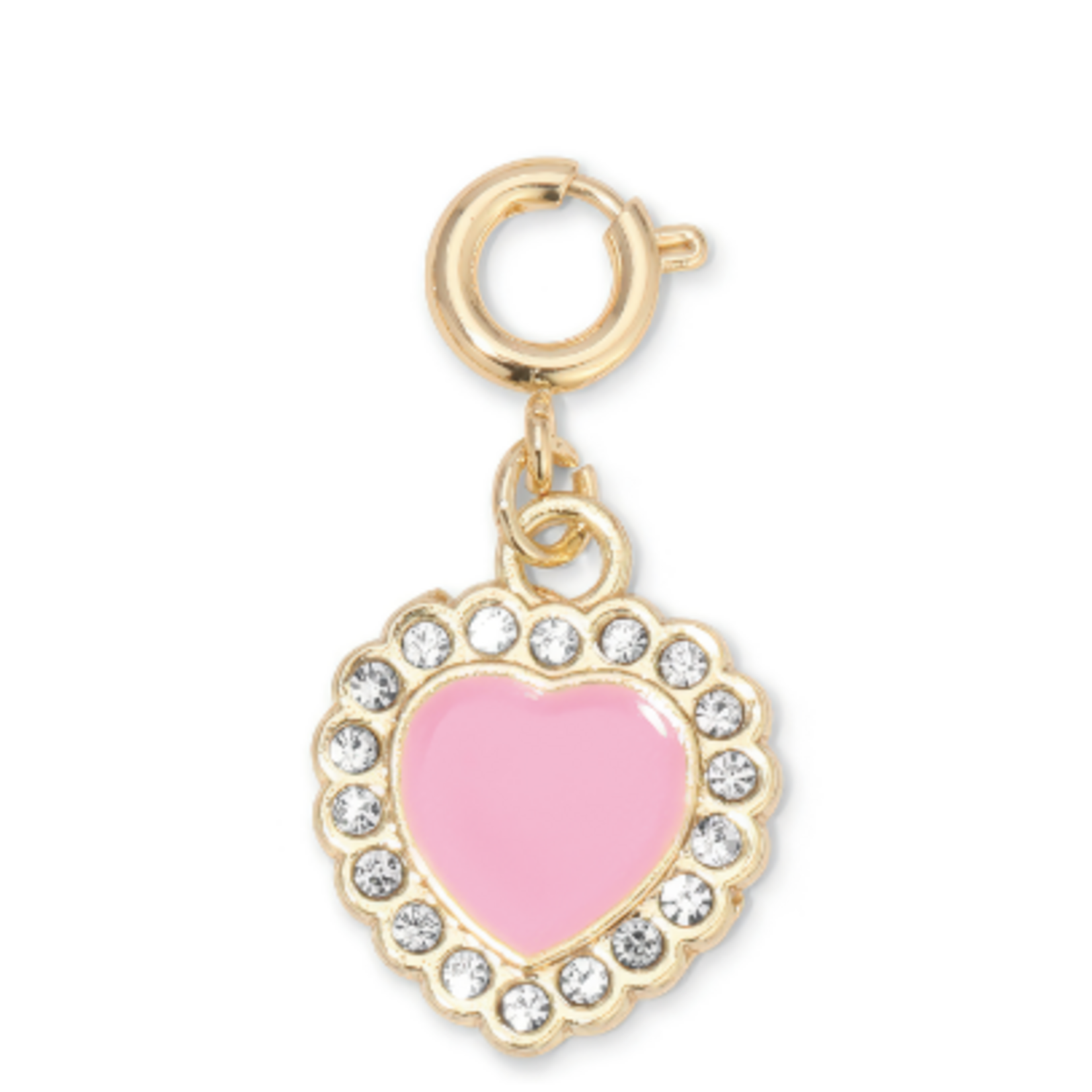 My Fun Colors My Fun Colors Charm Pink & Pave Heart Gold