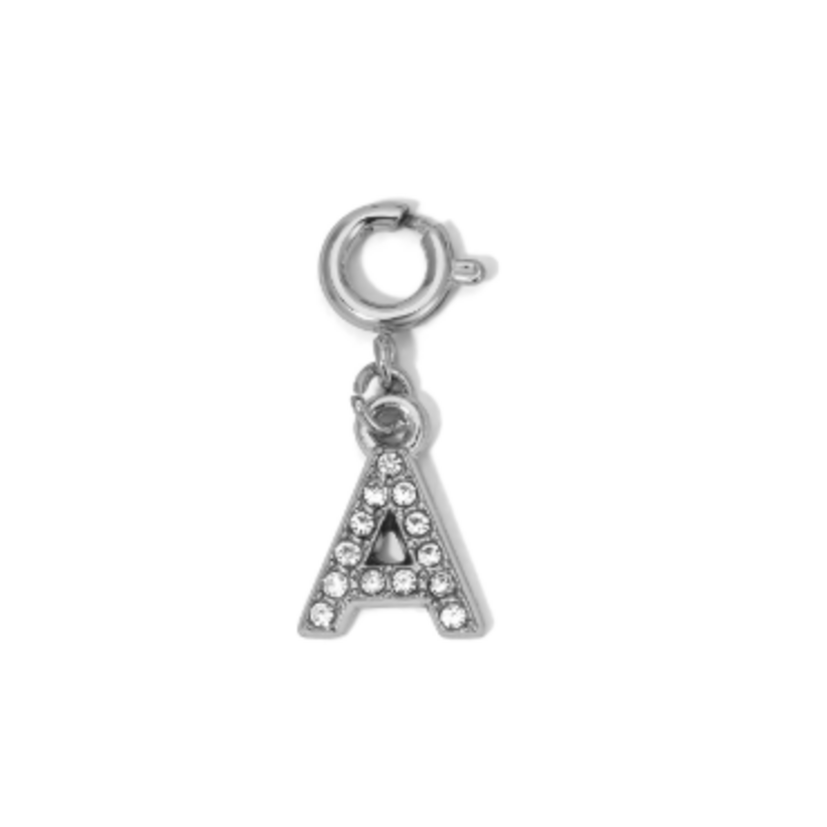 My Fun Colors My Fun Colors Rhinestone Initial Silver A