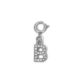 My Fun Colors My Fun Colors Rhinestone Initial Silver B