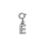 My Fun Colors My Fun Colors Rhinestone Initial Silver E