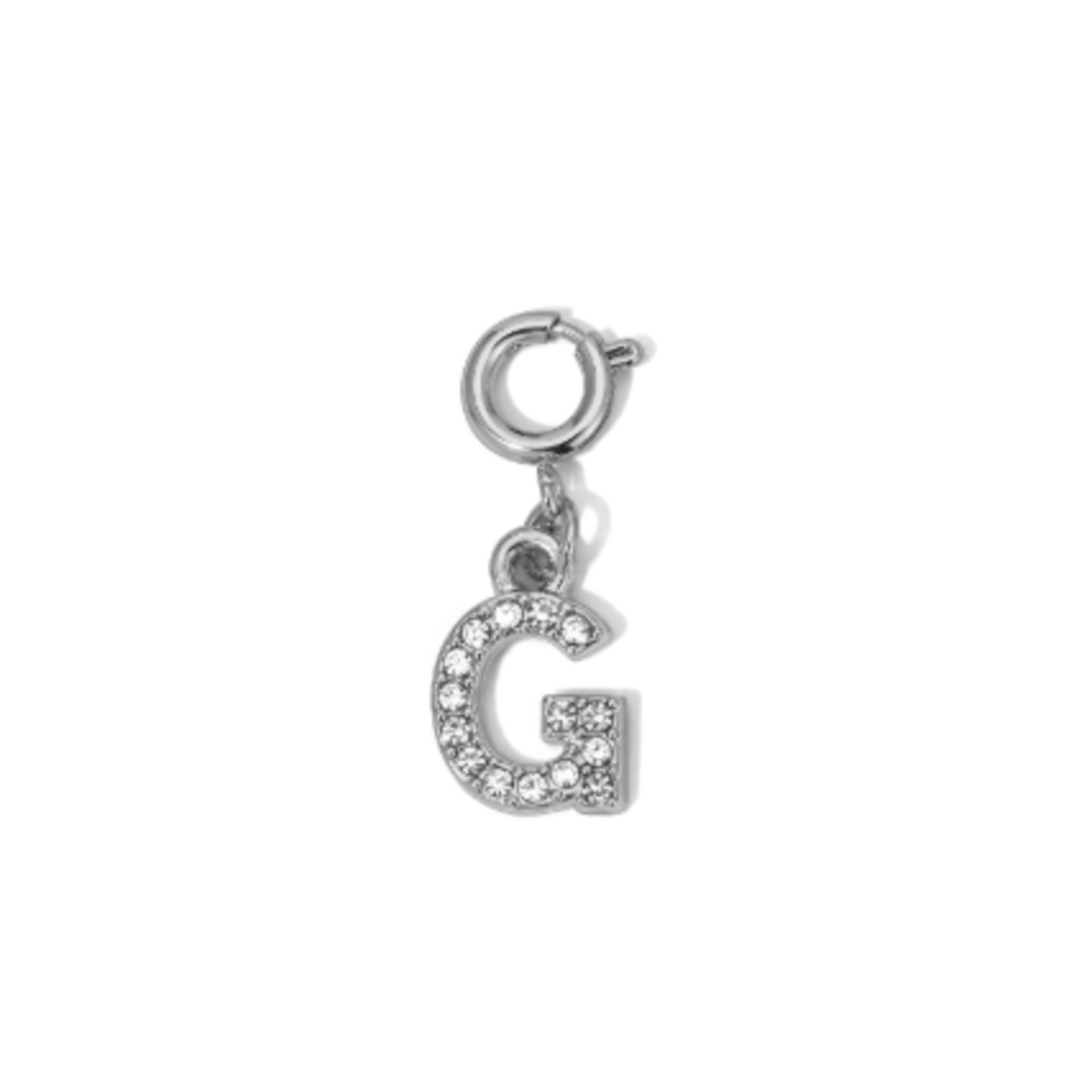My Fun Colors My Fun Colors Rhinestone Initial Silver G