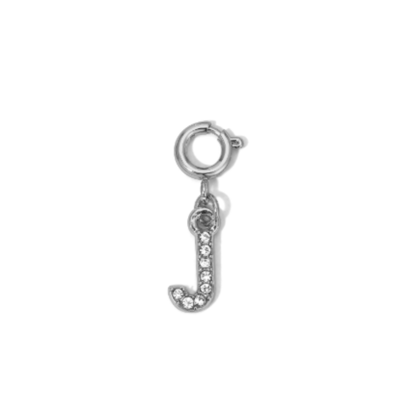 My Fun Colors My Fun Colors Rhinestone Initial Silver J