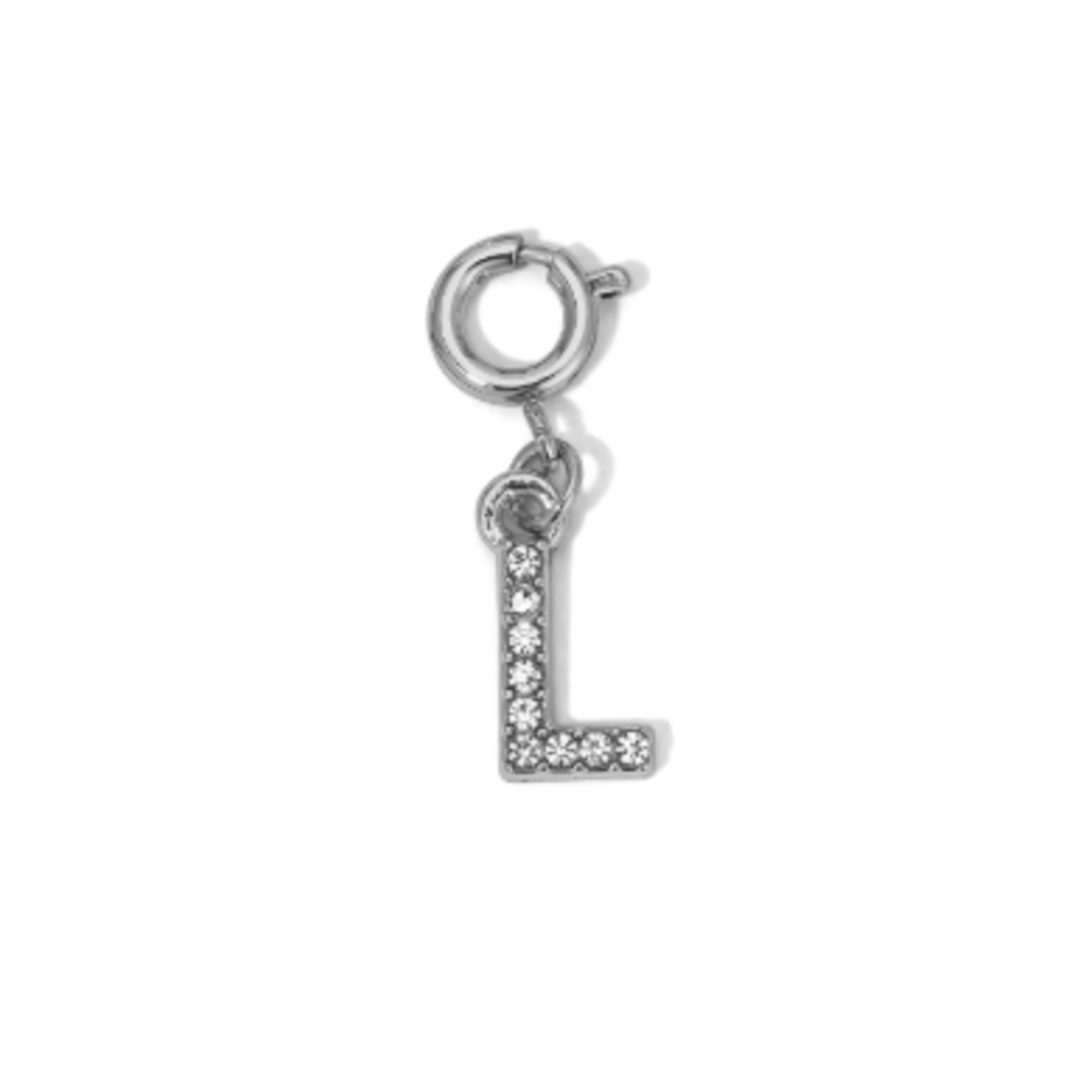 My Fun Colors My Fun Colors Rhinestone Initial Silver L