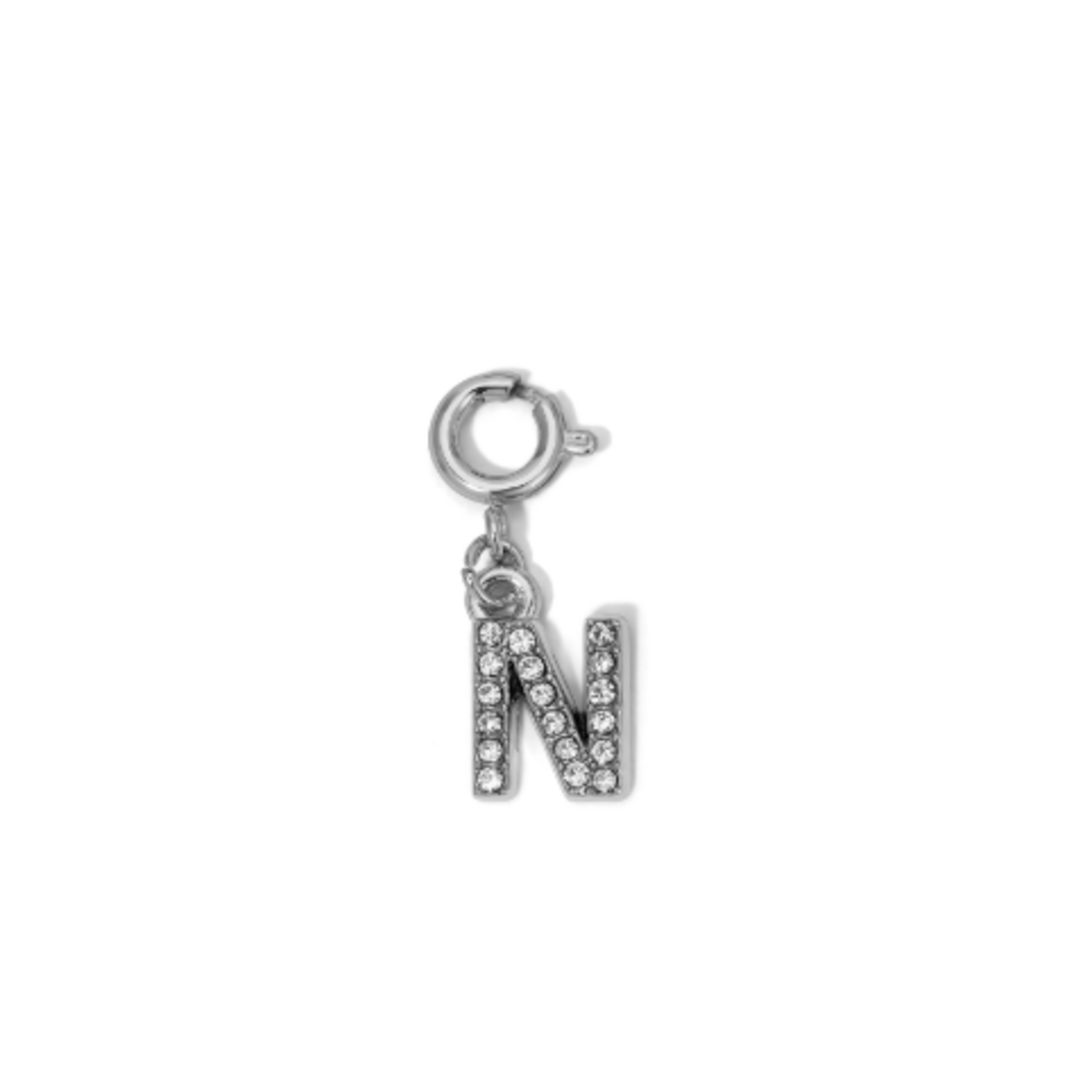 My Fun Colors My Fun Colors Rhinestone Initial Silver N