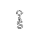 My Fun Colors My Fun Colors Rhinestone Initial Silver S