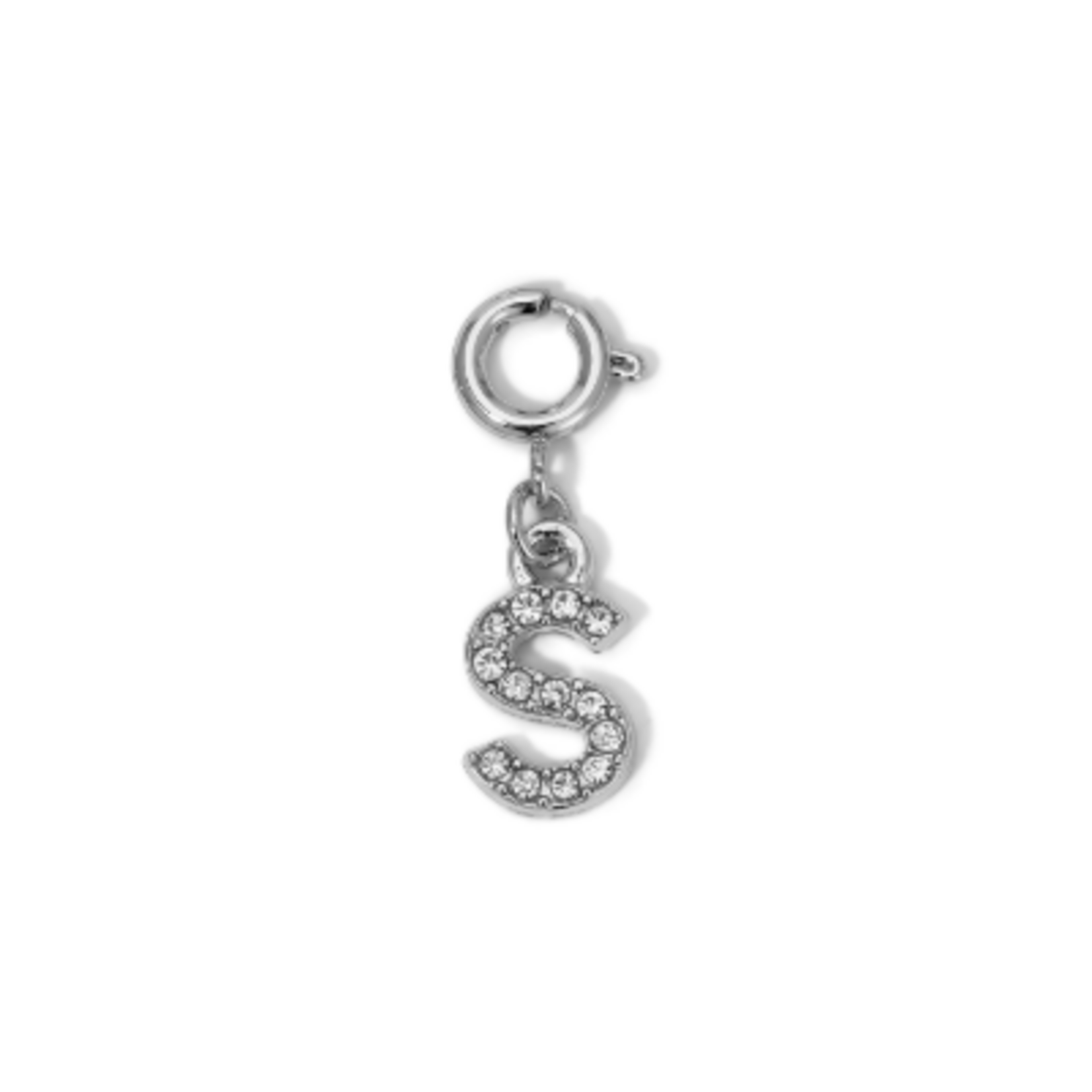 My Fun Colors My Fun Colors Rhinestone Initial Silver S