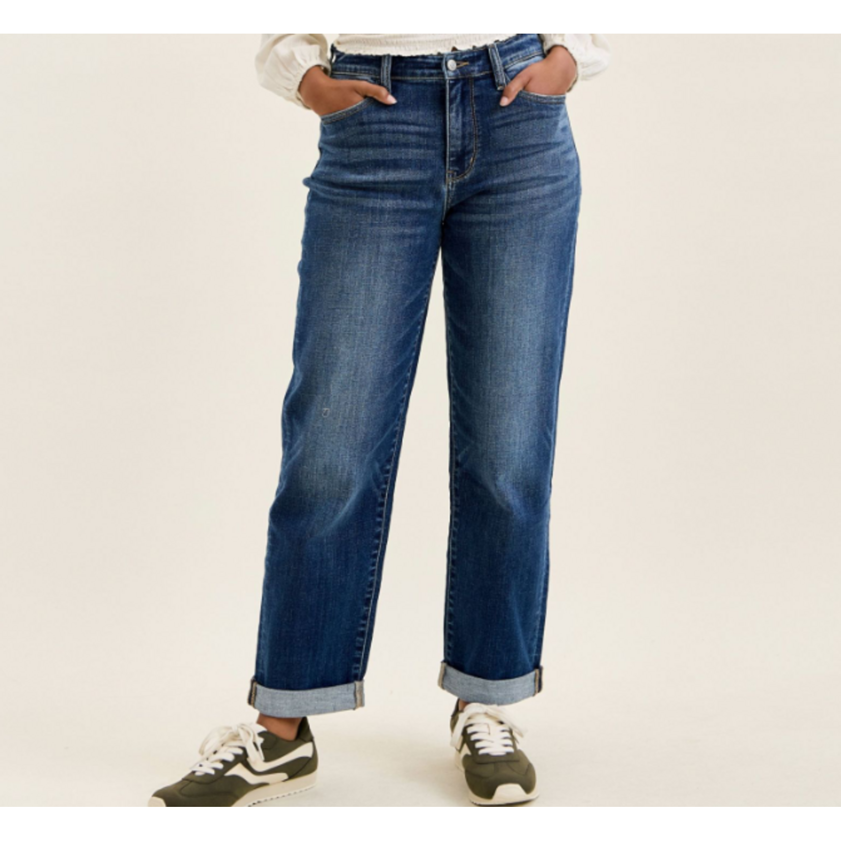 Judy Blue Judy Blue MR Billie Boyfriend DK True Indigo 82744