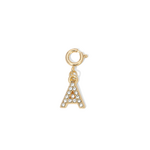 My Fun Colors My Fun Colors Rhinestone Initial Gold A