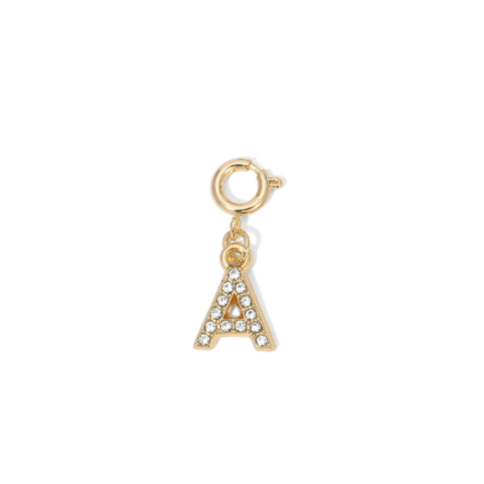 My Fun Colors My Fun Colors Rhinestone Initial Gold A