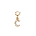 My Fun Colors My Fun Colors Rhinestone Initial Gold C