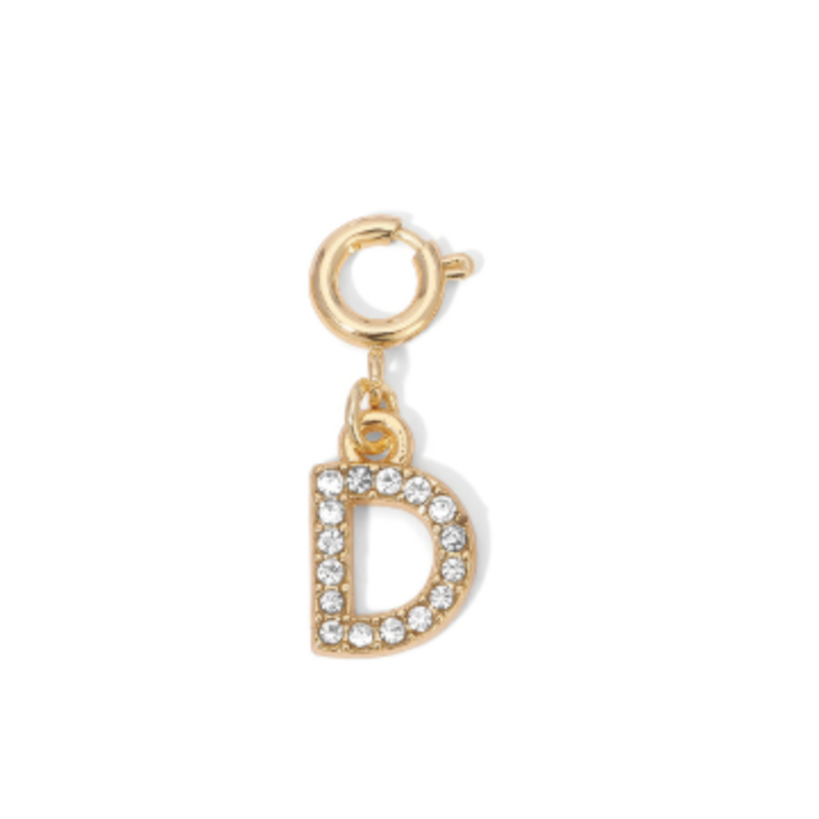 My Fun Colors My Fun Colors Rhinestone Initial Gold D