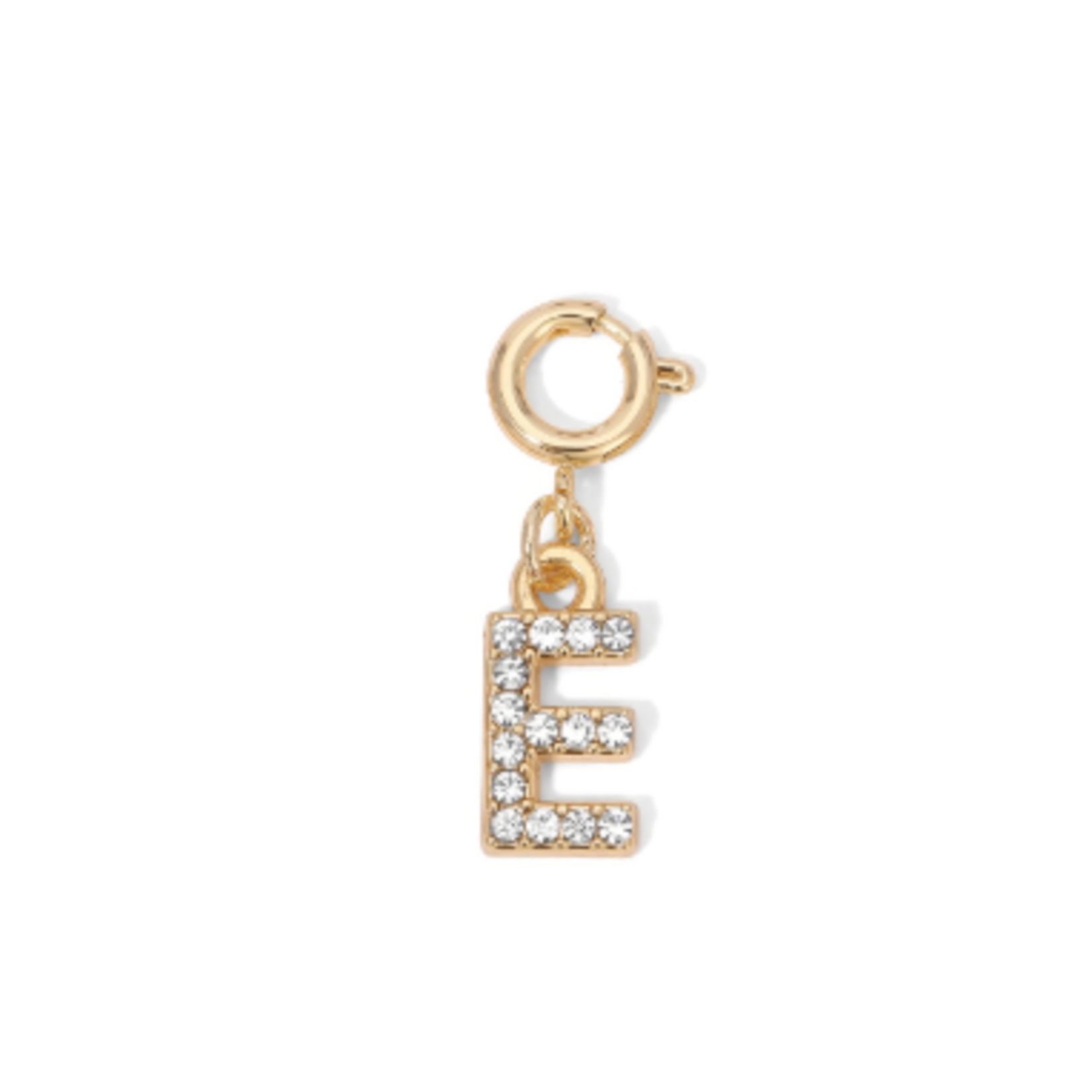 My Fun Colors My Fun Colors Rhinestone Initial Gold E