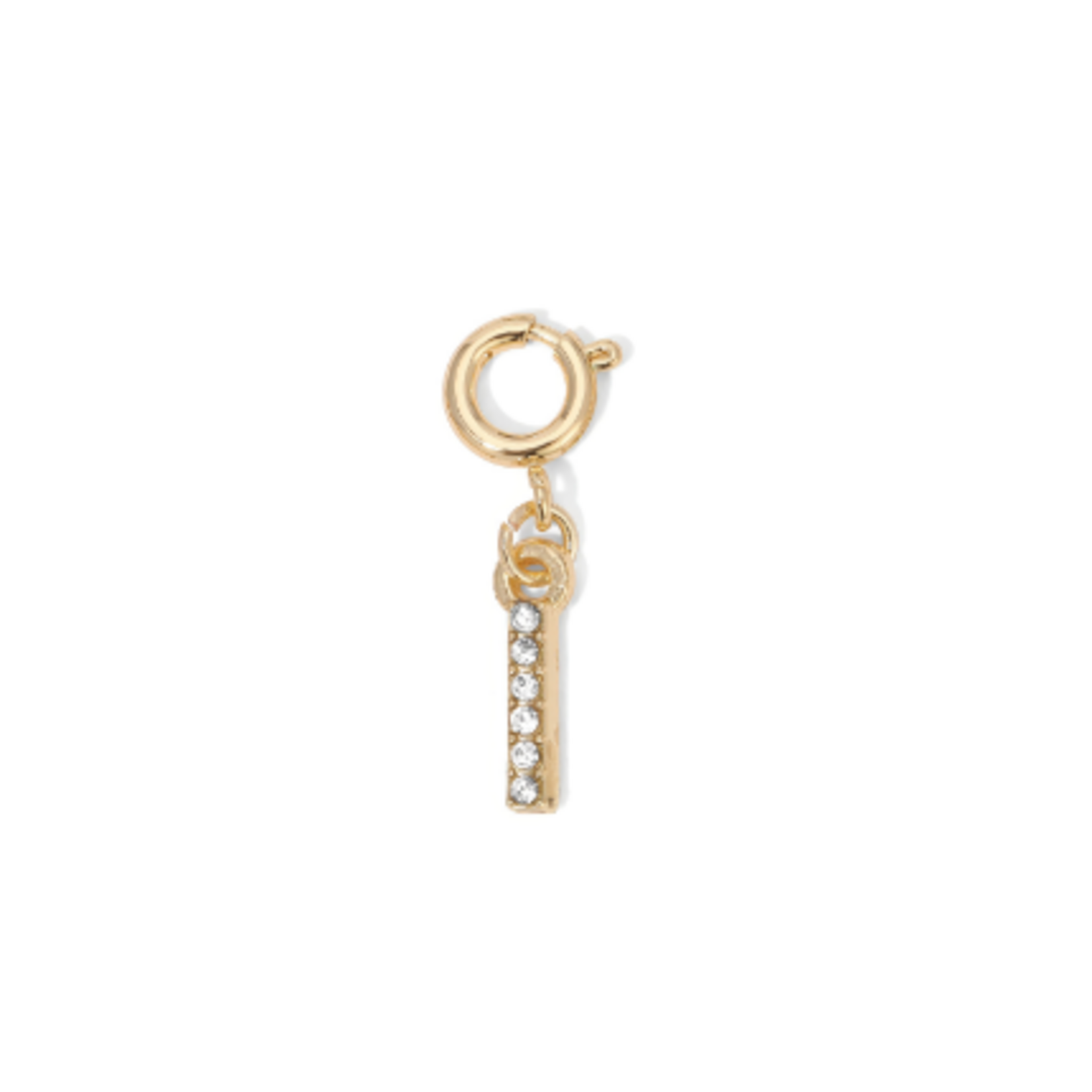 My Fun Colors My Fun Colors Rhinestone Initial Gold I