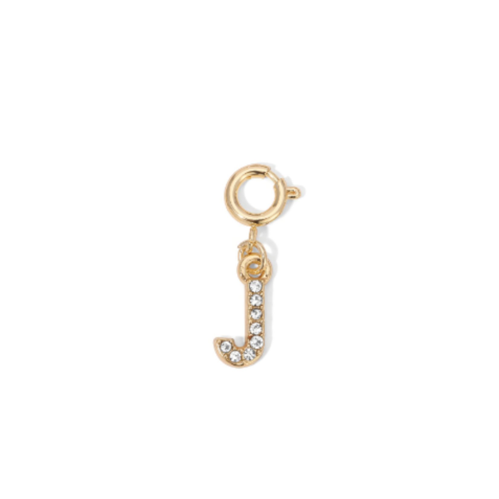 My Fun Colors My Fun Colors Rhinestone Initial Gold J