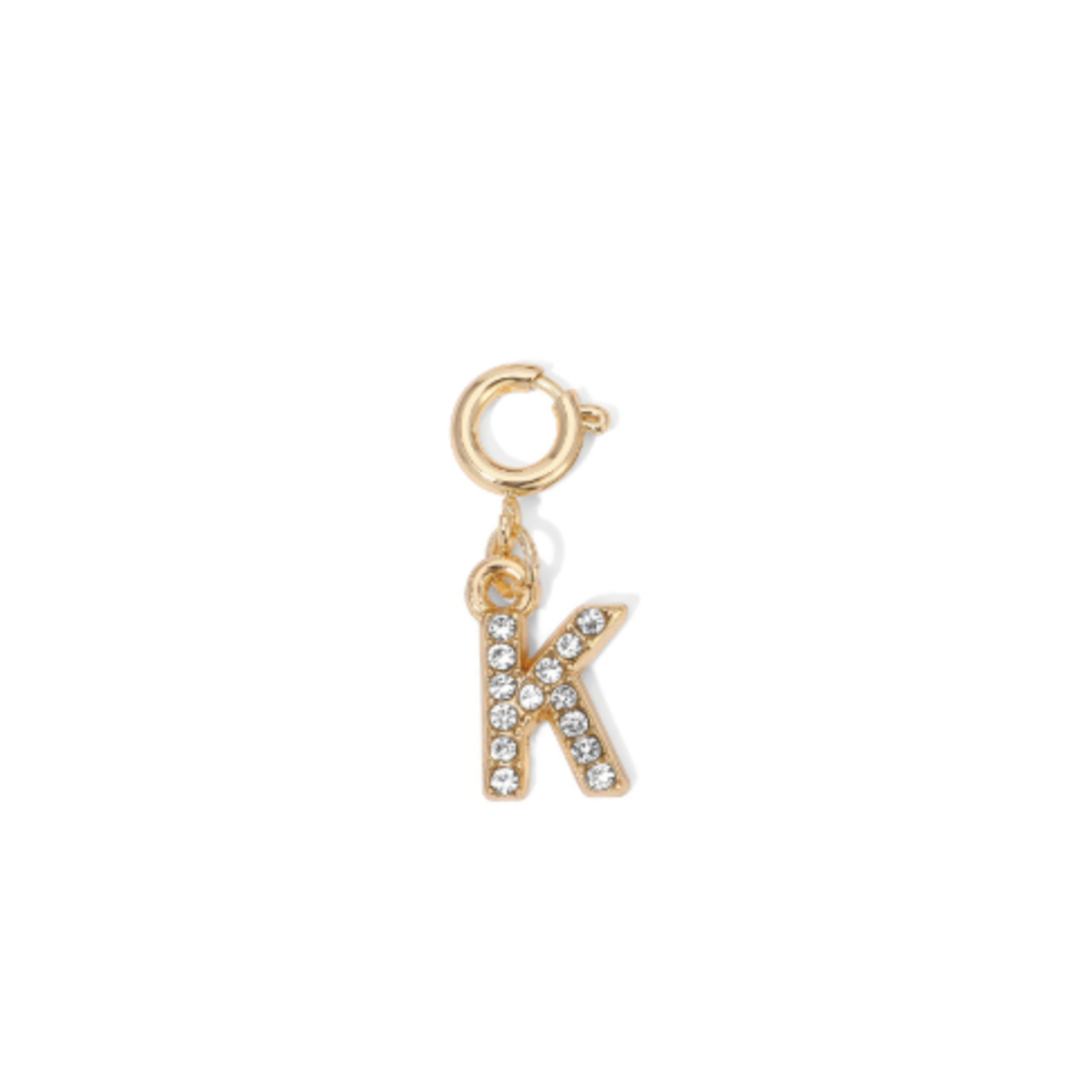 My Fun Colors My Fun Colors Rhinestone Initial Gold K