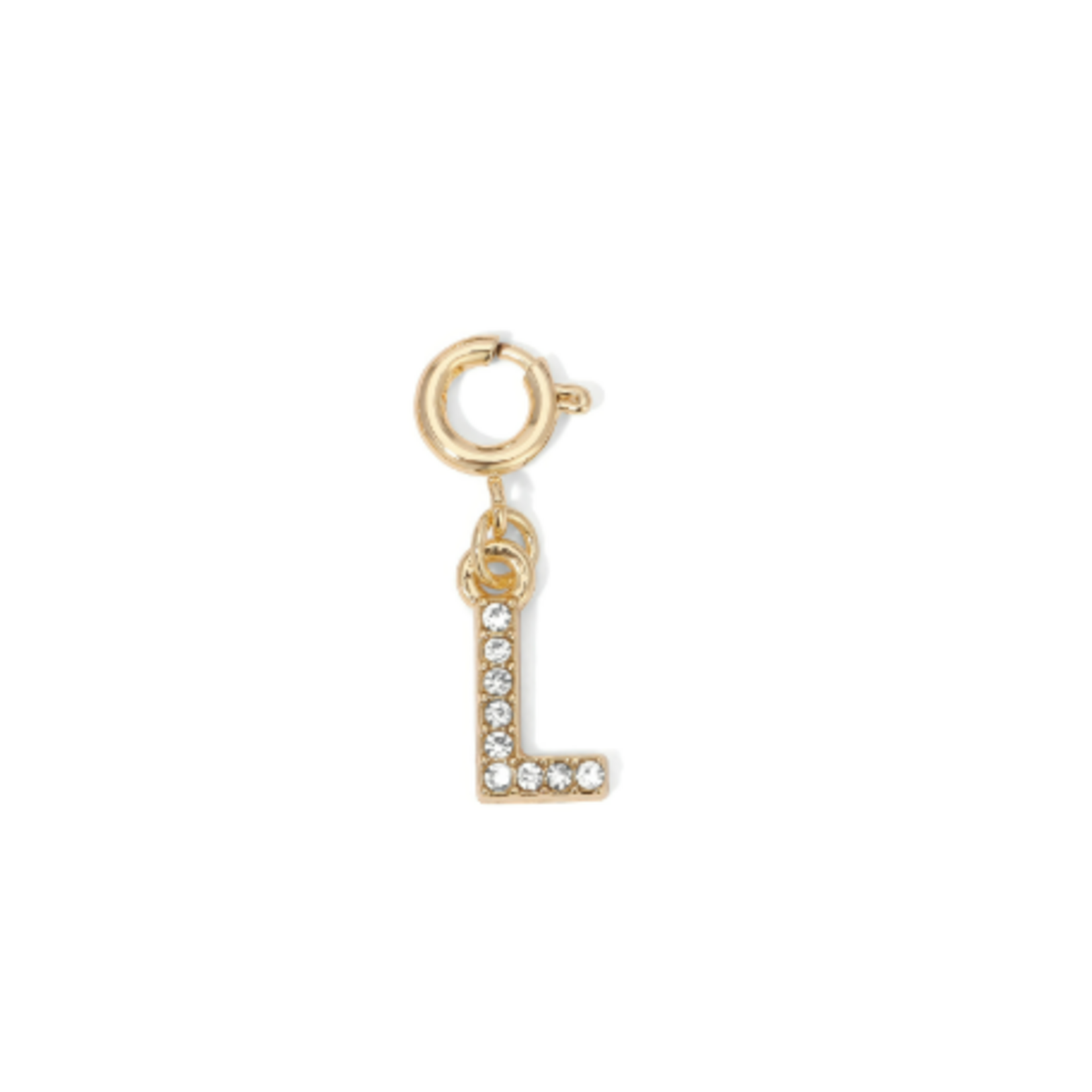 My Fun Colors My Fun Colors Rhinestone Initial Gold L