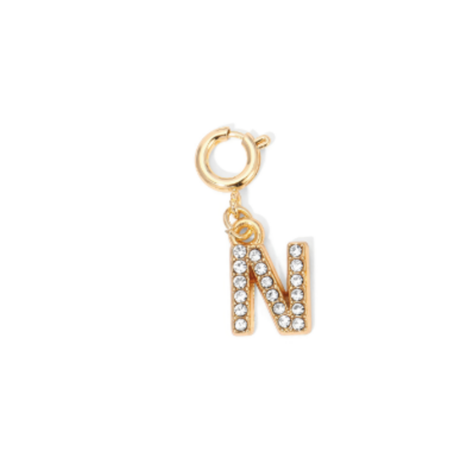 My Fun Colors My Fun Colors Rhinestone Initial Gold N
