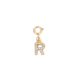 My Fun Colors My Fun Colors Rhinestone Initial Gold R