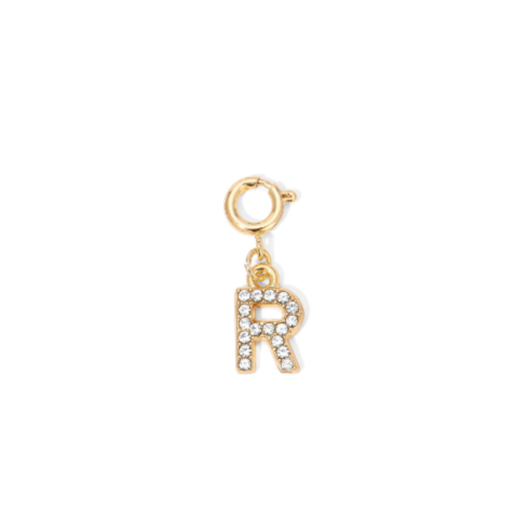 My Fun Colors My Fun Colors Rhinestone Initial Gold R