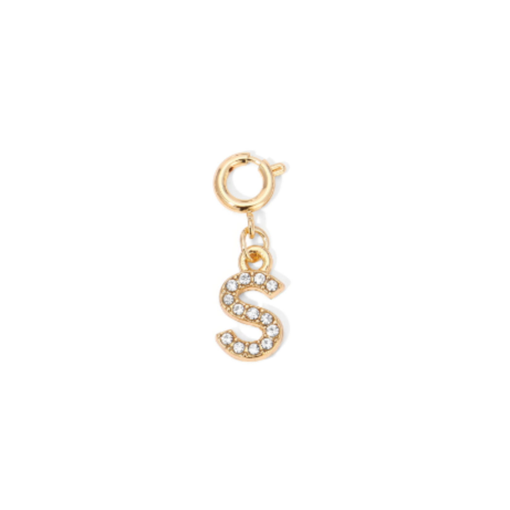 My Fun Colors My Fun Colors Rhinestone Initial Gold S