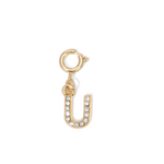 My Fun Colors My Fun Colors Rhinestone Initial Gold U
