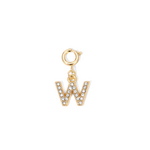 My Fun Colors My Fun Colors Rhinestone Initial Gold W