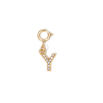 My Fun Colors My Fun Colors Rhinestone Initial Gold Y