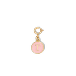My Fun Colors My Fun Colors Charm Pink Enamel Initial Gold T