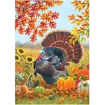 Evergreen Harvest Garden Garden Flag (Turkey)