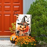 Studio M Vintage Jack-O-Lantern Garden Flag