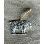 AGP Metal Pig Ornament