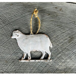 AGP Metal Sheep Ornament