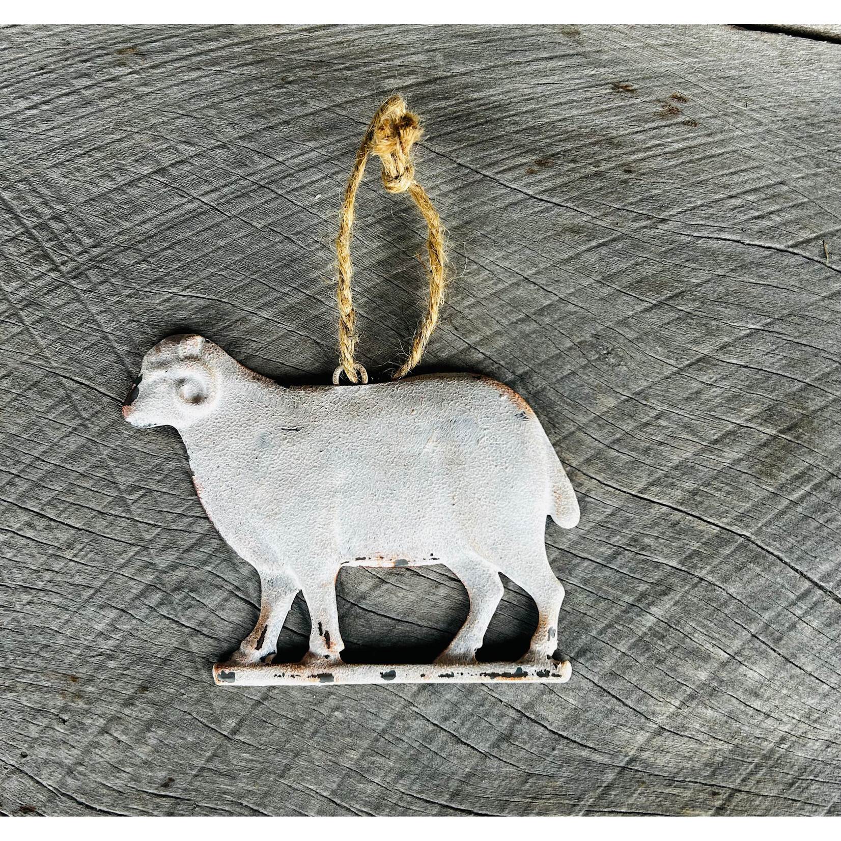 AGP Metal Sheep Ornament