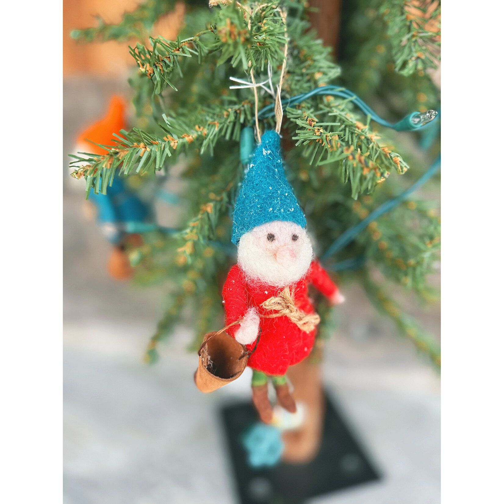AGP Felt Gnome Ornament