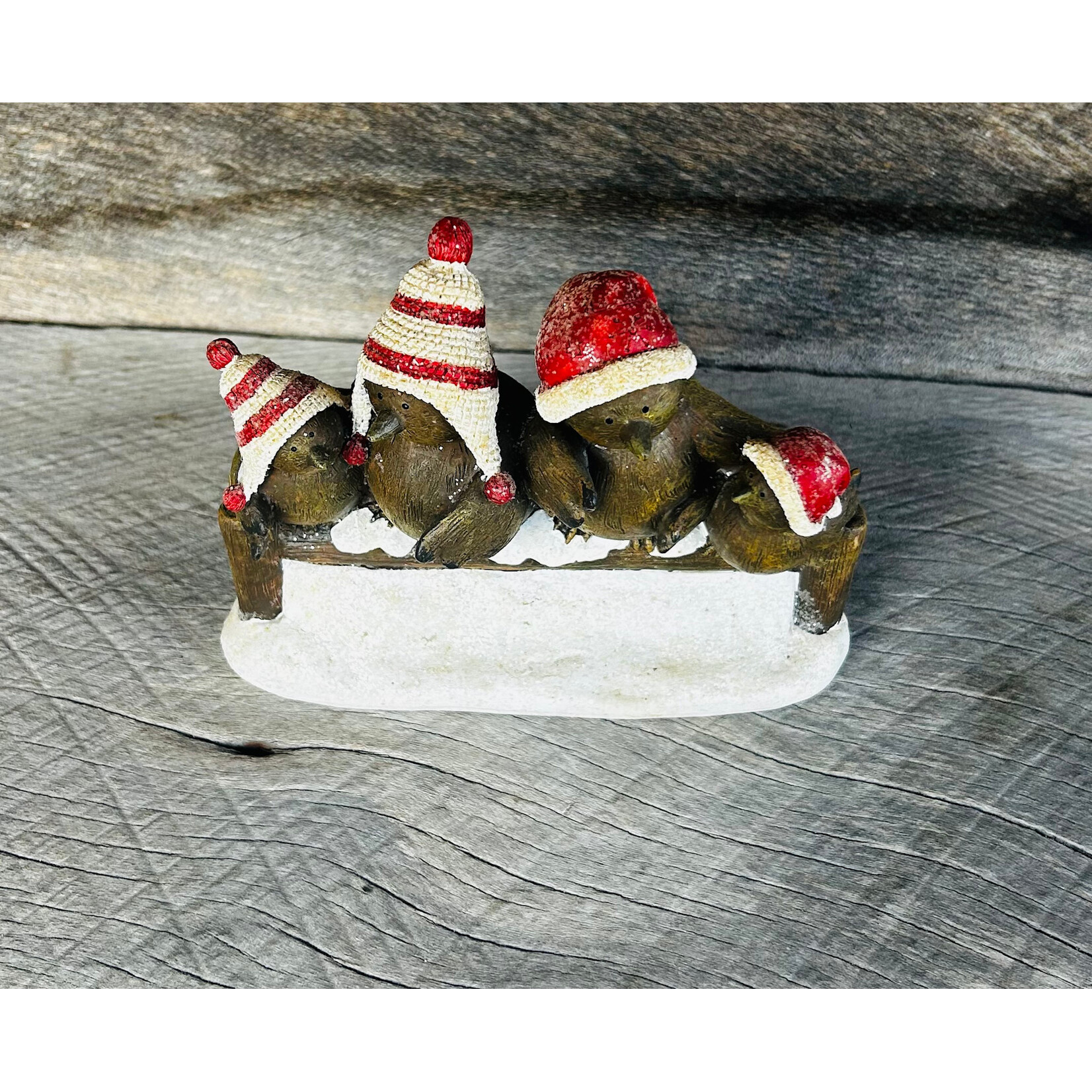 AGP Wooden Birds on Fence