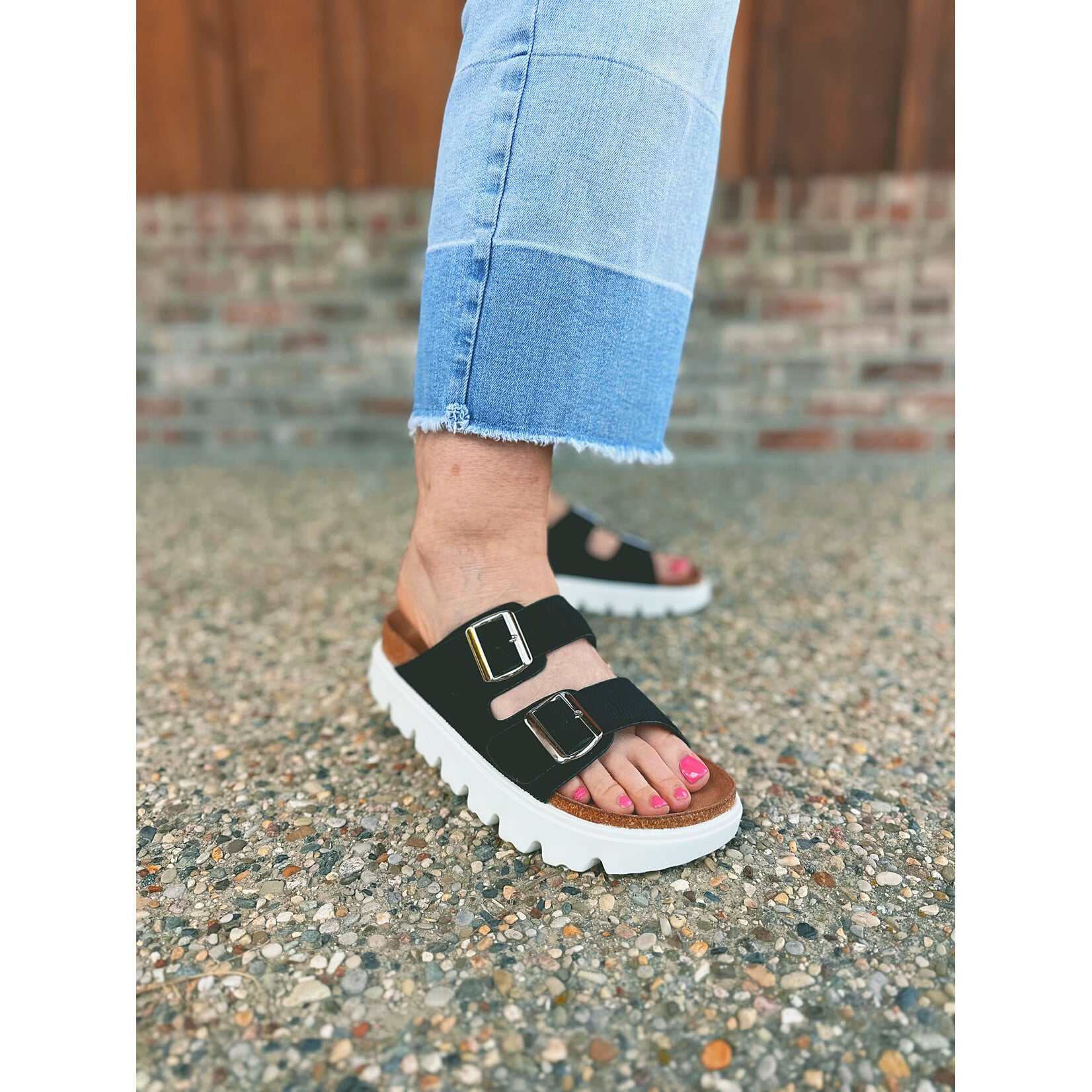 Very G Very G Jazmin Platform Sanal Black