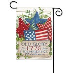 Studio M Old Glory Patriotic Stars Garden Flag