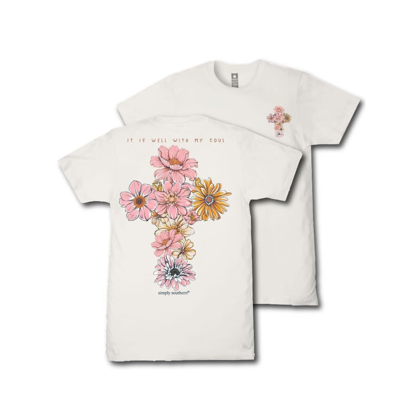 Simply Southern Simply Southern Short Sleeve Tee Soul Linen