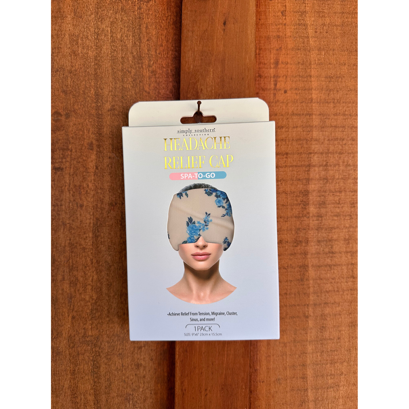 Simply Southern Simply Southern Headache Relief Cap Blue Flowers