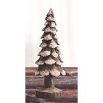 Transpac Resin Snowy Tree Small